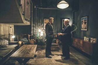 Buzz Aldrin George Clooney Talk Shop During The Omega