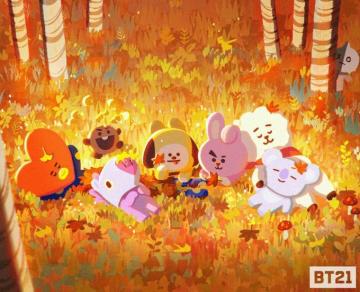 Bt21 Bts Wallpaper Chibi