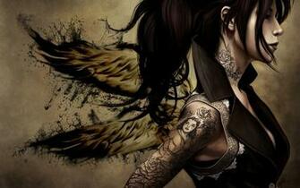 Tattoo HD Wallpaper Winged Desktop
