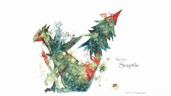 Mega Sceptile Full HD Wallpaper And Background