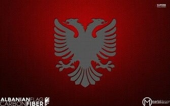 Albanian Flag Wallpaper