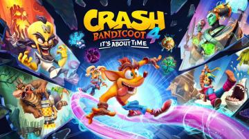 Crash Bandicoot Its About Time Game HD 4k Wallpaper