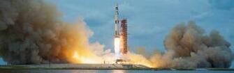 Takeoff Launch Rocket Fire Smoke Baikonur Wallpaper