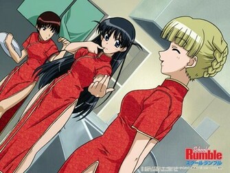 Wallpaper School Rumble Fond D Cran Photos