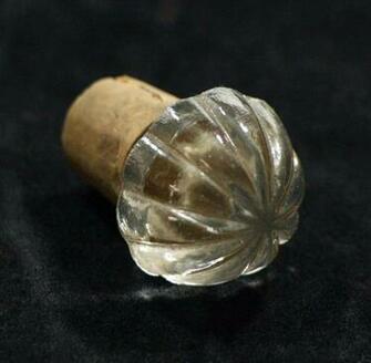 Depression Era Glass And Cork Cabinet Knobs From Oldegoodthings On