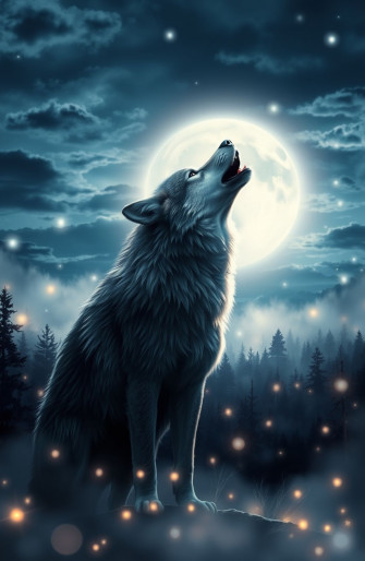 Really Cool Wolf Wallpaper