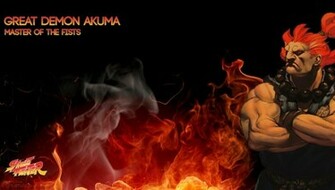 Akuma Street Fighter Ps Vita Wallpaper