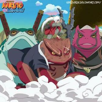 Jiraiya And Toads By Goriverde