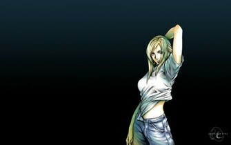 Aya Brea Posing Wallpaper
