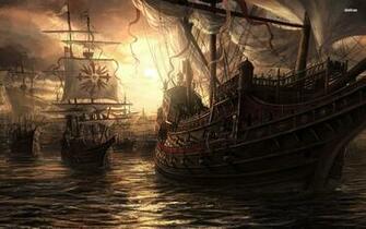 Pirate Ship Background