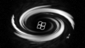 Windows Black Hole Wallpaper By Defectivedre Customization