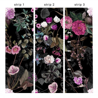 Dark Floral Wallpaper