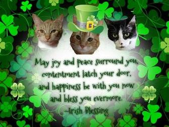 Gf1mt87 St Patrick S Day Cat Wallpaper Picserio