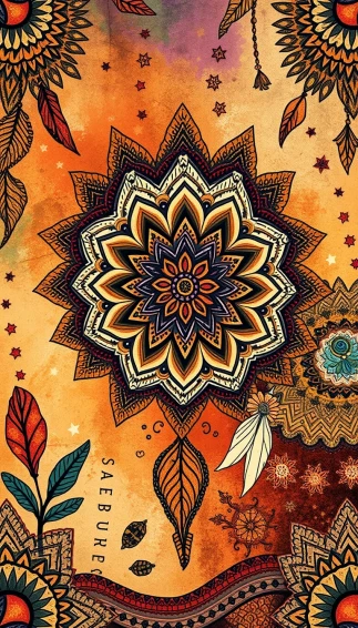 Bohemian Phone Wallpaper