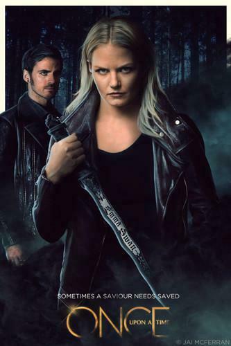 Once Upon A Time Image Emma And Hook HD Wallpaper