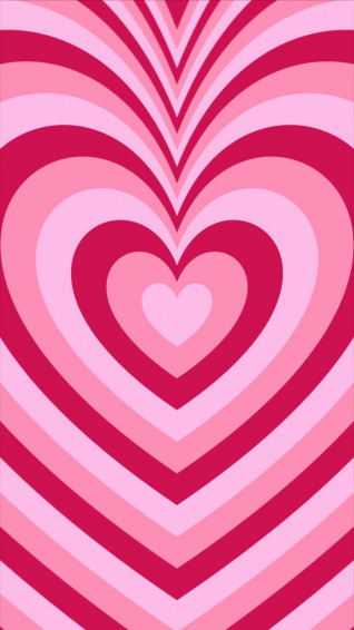 Y2k Red And Pink Heart Wallpaper
