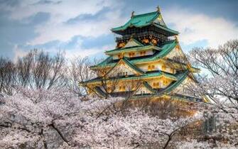 Osaka Castle Spring 4k HD Desktop Wallpaper For Ultra Tv