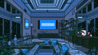 Pixel Room Wallpaper 4k Pc Desktop 6340b