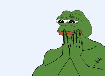 Pepe Frog Meme Bed For