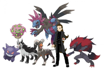 Pokemon Ghost Type Wallpaper Trainer Dark And