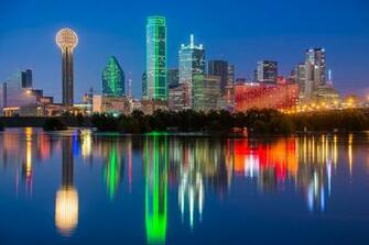 Dallas Skyline Reflections By Dalton Aiken Photo