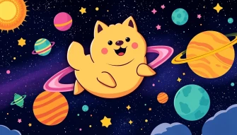 Doge Space Wallpaper