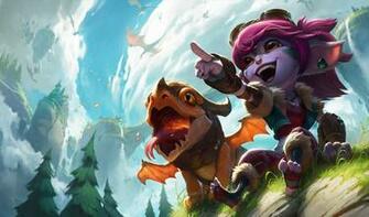 League Of Legends Dragon Trainer Tristana Skin Splash Wallpaper