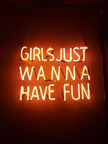 Trendy Neon Wallpaper For iPhone HD Orange
