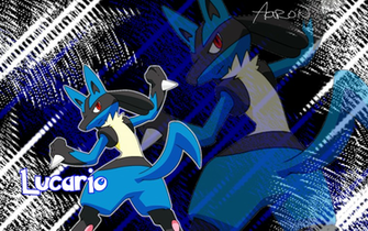 Lucario Wallpaper Made By Hyperace Silentsonic98