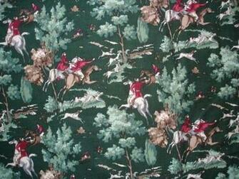 Waspy Hunting Scene Wallpaper Living Fabulous