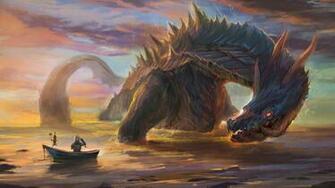 Lagiacrus Background And Screensavers