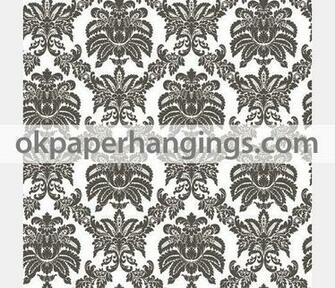 Ds106723 Sanitas Damask Stripe Toile Library Book