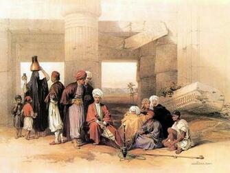 Roberts Paintings The Ancient Egypt David Egyptian Painting