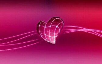 3d Love Heart Wallpaper HD