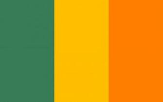 Amber And Orange Solid Three Color Background Amazon