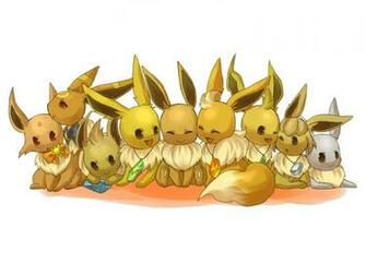 Pokemon Eevee Anime HD Desktop Wallpaper