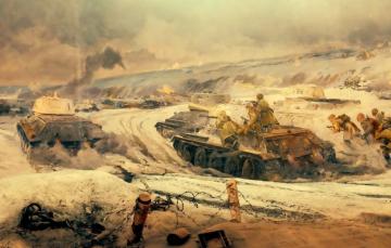 Wallpaper Panorama Fragment The Hero City Of Volgograd Battle