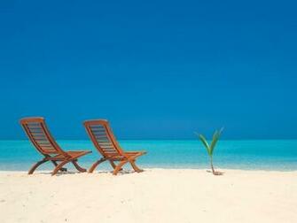 Beach Chairs Wallpaper Beaches