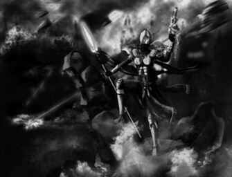 Eldar Wallpaper Autarch By Kharneth