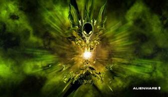 Green Alienware Wallpaper