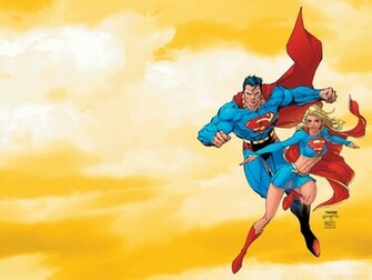Superman Supergirl Wallpaper Other Art Jim Lee Comic Community