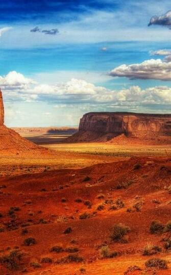 Canyon Desert Cloudy Sky Desktop Pc And Mac