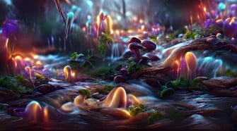 Mystical Forest Ai Generated Artwork Nightcafe Creator