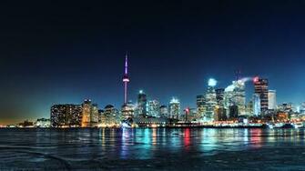 Extra Wallpaper Night In Toronto