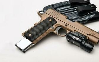 Wallpaper Kimber Desert Warrior Custom Series Gun Holster Acp