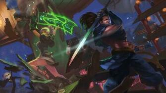 League Of Legends Wallpaper HD Yasuo Vs Riven Art Lol