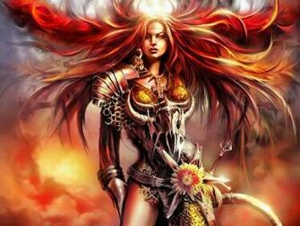 Bolet Wallpaper Fantasy Women Art
