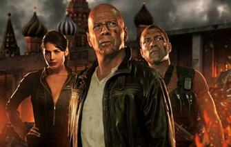 Wallpaper Bruce Willis Good Day Irina John Jack