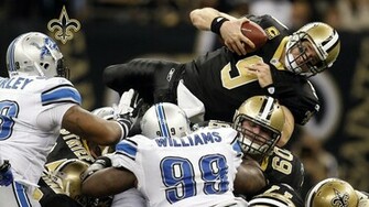 Nfl New Orleans Saints Drew Brees Dives For Td HD