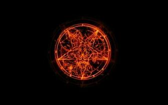 Wallpaper Pentagram Doom Art HD